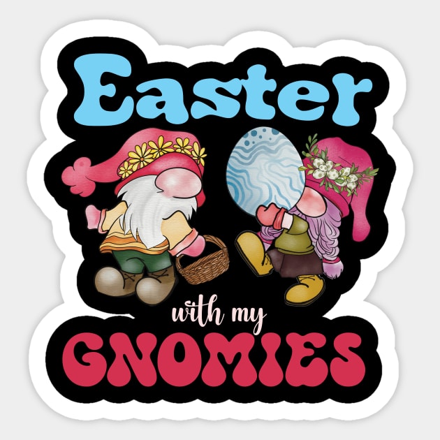 Easter With My Gnomies Sticker by NatalitaJK